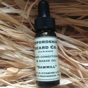 OIL-SAWMILL, BEDFORDSHIRE BEARD CO at Christian Wiles GENTLEMANS GROOMING