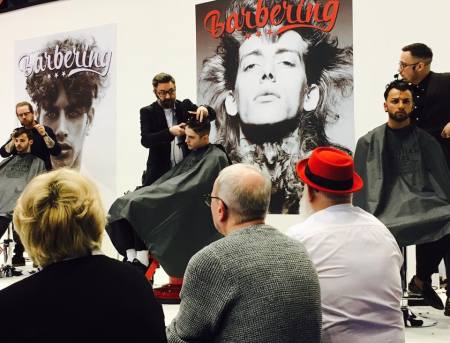 Christian Wiles Hairdressing Team at Pro Hair Live