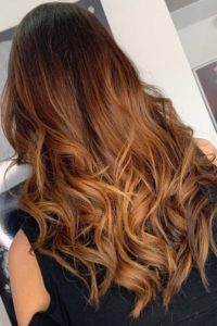 red balayage at the best balayage hairdressers in northampton