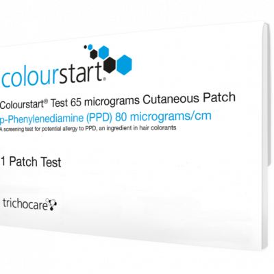 colourstart patch test at christian wiles hair salon in northampton